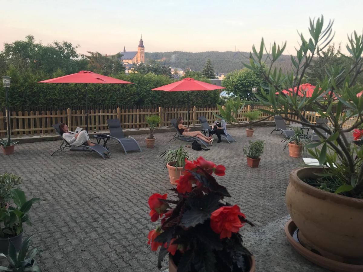 Berghotel Steiger - Erzgebirge Schneeberg  Ngoại thất bức ảnh